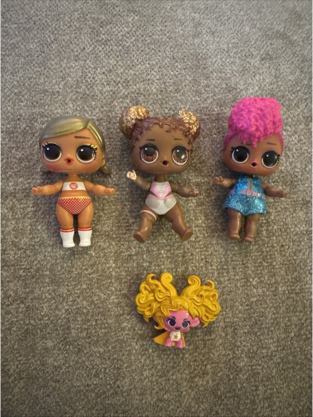 3 LOL Surprise Dolls Plus.